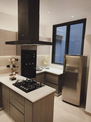 Kitchen in 4 BHK Builder Floor at Ardee City, Sector 52 – for Sale