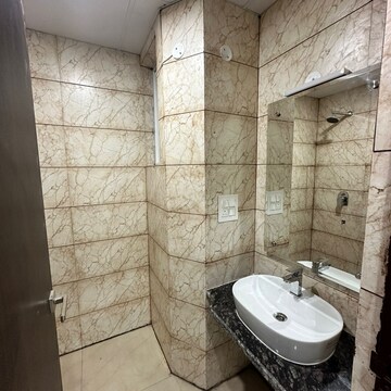 Bathroom in 3 BHK Apartment at Green Valley Residencia, Nagla Road – for Rent