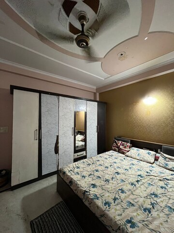Bedroom in 3 BHK Builder Floor at Vasundhara Sector 12 – for Rent