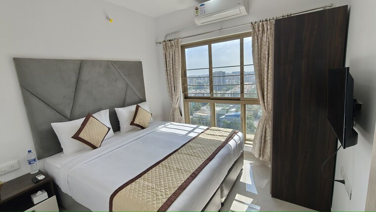 Bedroom, sheth-vasant-blossom 2 Bedroom 685 Sq.Ft. Apartment In Marol Mumbai 9185149