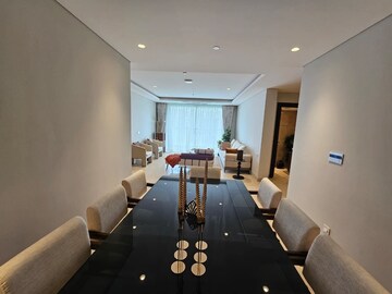 Dining area in 3.5 BHK Apartment at Panchshil Towers, Kharadi – for Rent