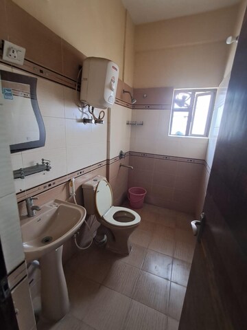 Bathroom in 4 BHK Penthouse at Hiland Woods, Rajarhat – for Rent