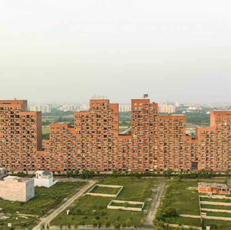 Exterior View, suraj-oranje-castle 3 Bedroom 1857 Sq.Ft. Apartment In Sushant Golf City Lucknow 9185175