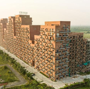 3 BHK Apartment – Exterior View View at Suraj Oranje Castle, Sushant Golf City - for Sale