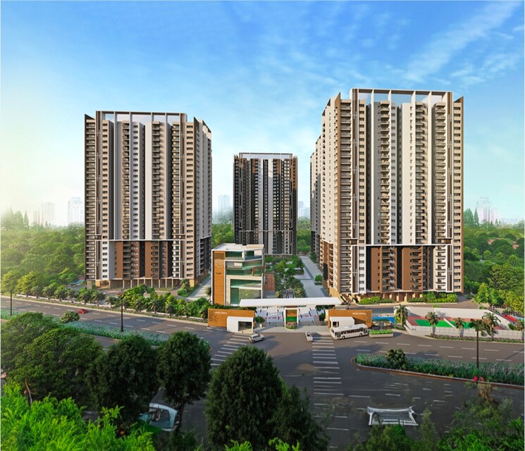 Exterior View, vision-arsha 3 Bedroom 2110 Sq.Ft. Apartment In Tellapur Hyderabad 9185180