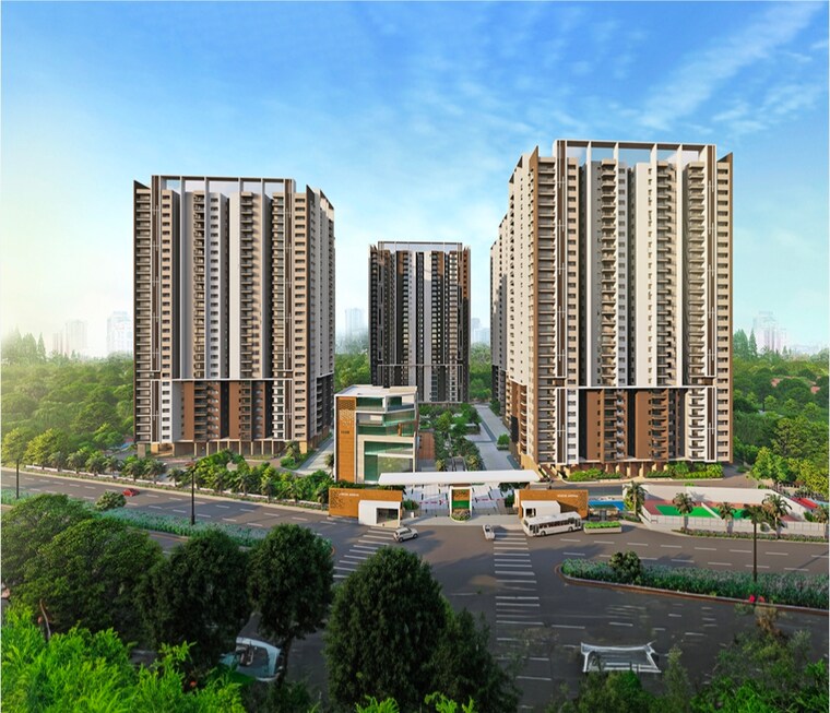 Exterior View, vision-arsha 3 Bedroom 2110 Sq.Ft. Apartment In Tellapur Hyderabad 9185180
