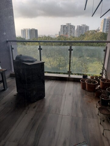 Balcony in 2 BHK Apartment at Goel Ganga Acropolis, Baner – for Rent