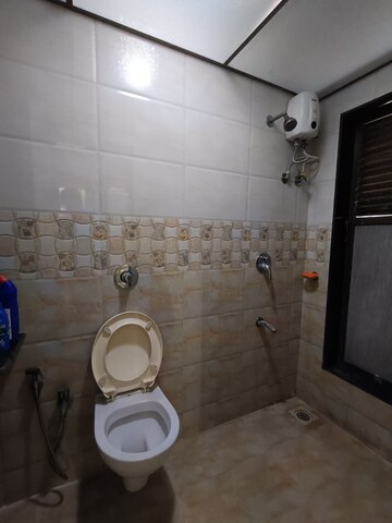 Bathroom in 2 BHK Apartment at Sethia Sea View, Goregaon West – for Rent