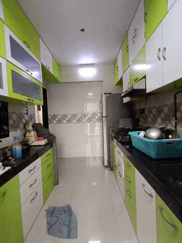 Kitchen in 2 BHK Apartment at Sethia Sea View, Goregaon West – for Rent