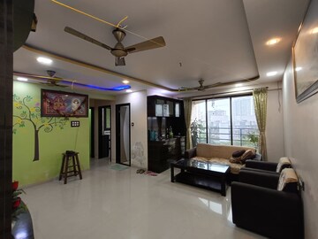 Living Room in 2 BHK Apartment at Sethia Sea View, Goregaon West – for Rent
