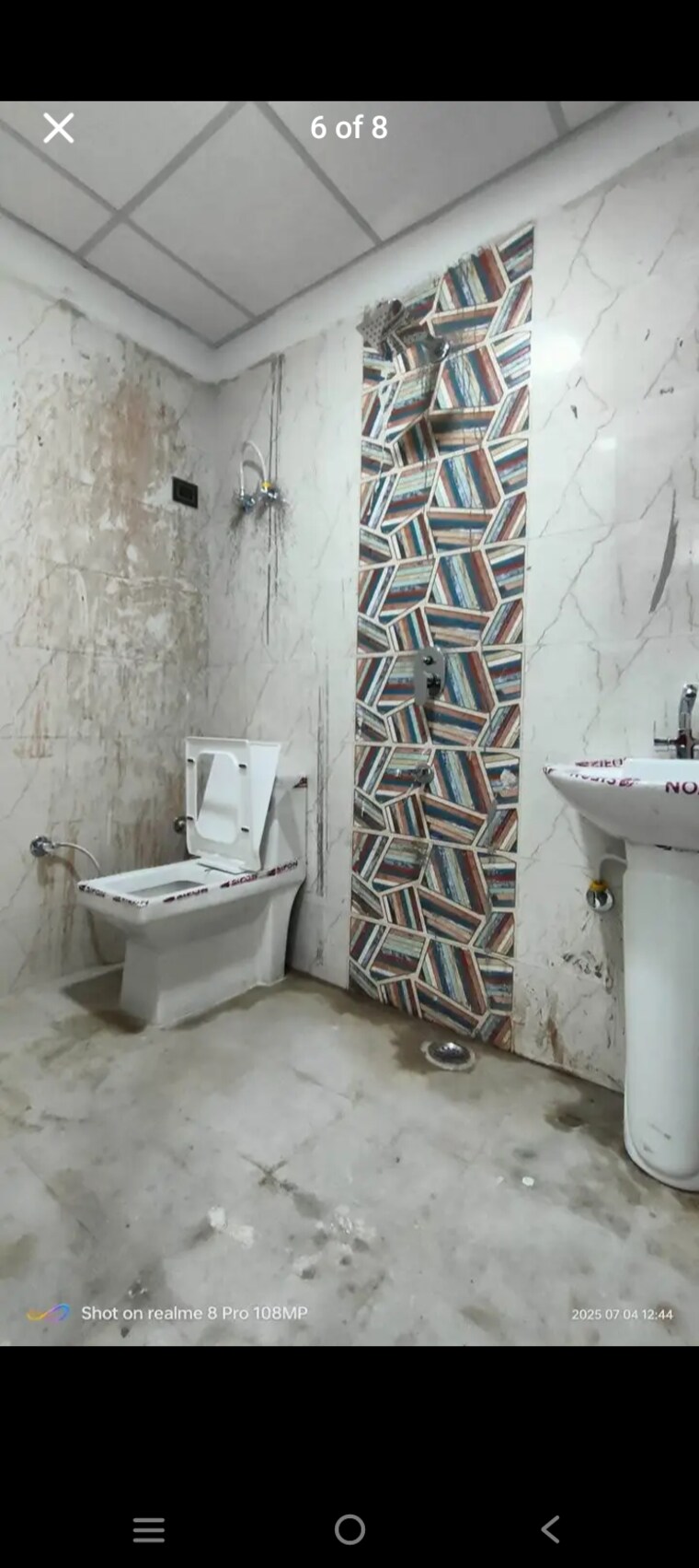 Bathroom, laxmi nagar 3 Bedroom 900 Sq.Ft. Builder Floor In Laxmi Nagar Delhi 9185211