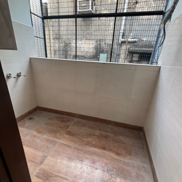 Balcony in 2 BHK Builder Floor at Malviya Nagar – for Rent