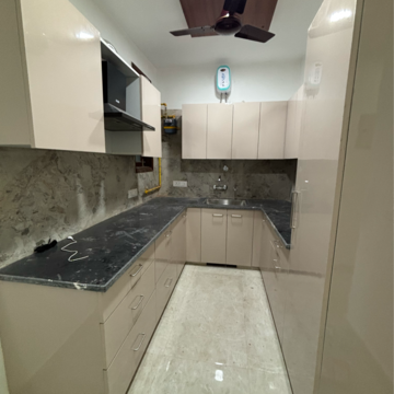 Kitchen in 2 BHK Builder Floor at Malviya Nagar – for Rent