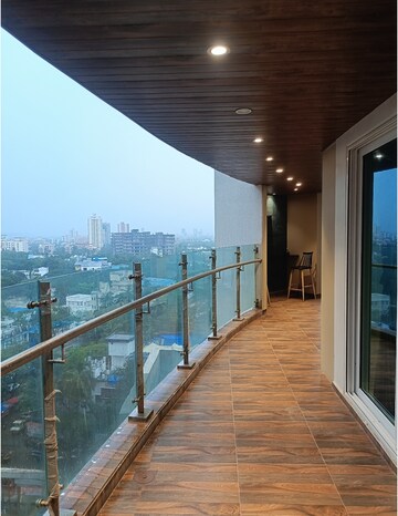 Balcony in 2 BHK Apartment at Gauri Excellency, Kandivali West – for Rent
