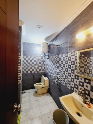 Bathroom in 2 BHK Apartment at Freedom Fighters Enclave – for Sale