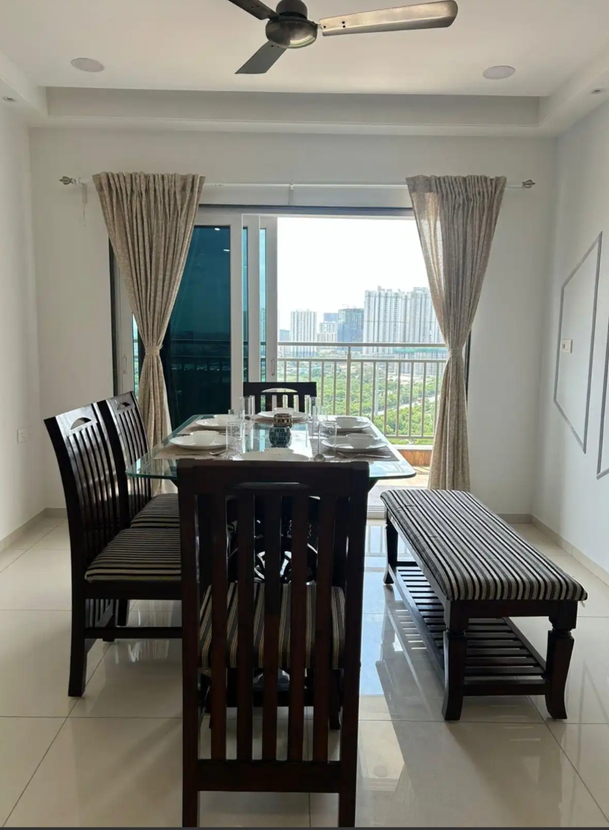 3 BHK + Pooja Room Apartment For Rent in Rajapushpa Provincia