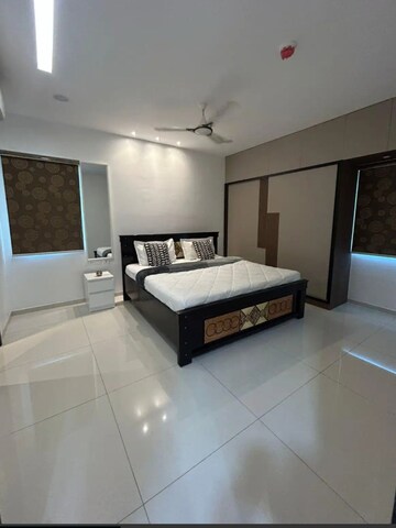 Master Bedroom in 3 BHK Apartment at Rajapushpa Provincia, Narsingi – for Rent