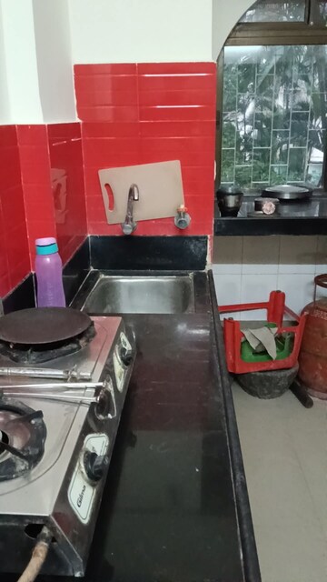 Kitchen in 1 BHK Apartment at Avillion Greenfields Co Op Housing Society, Jogeshwari East – for Rent