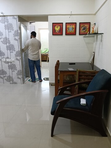 Team Area in 1 BHK Apartment at Avillion Greenfields Co Op Housing Society, Jogeshwari East – for Rent