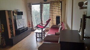 Living Room in 2 BHK Apartment at Sumit The Monarch, Dahisar West – for Sale