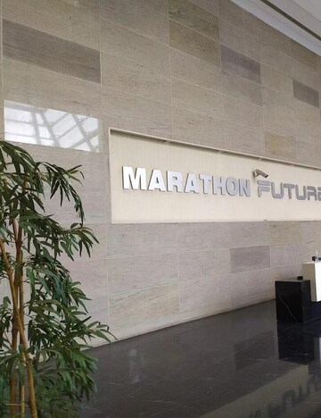  Office Space – Exterior View View at Marathon Futurex, Lower Parel - for Rent