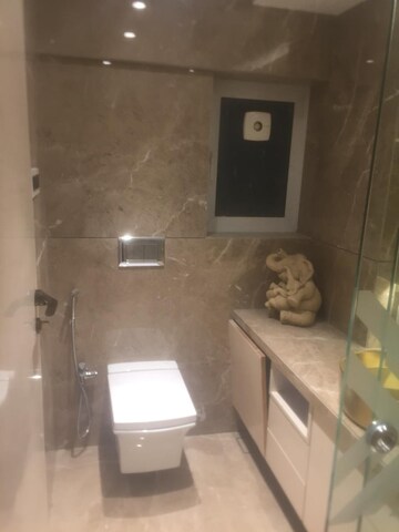 Bathroom in 3.5 BHK Apartment at Marble Palace, Bandra West – for Rent