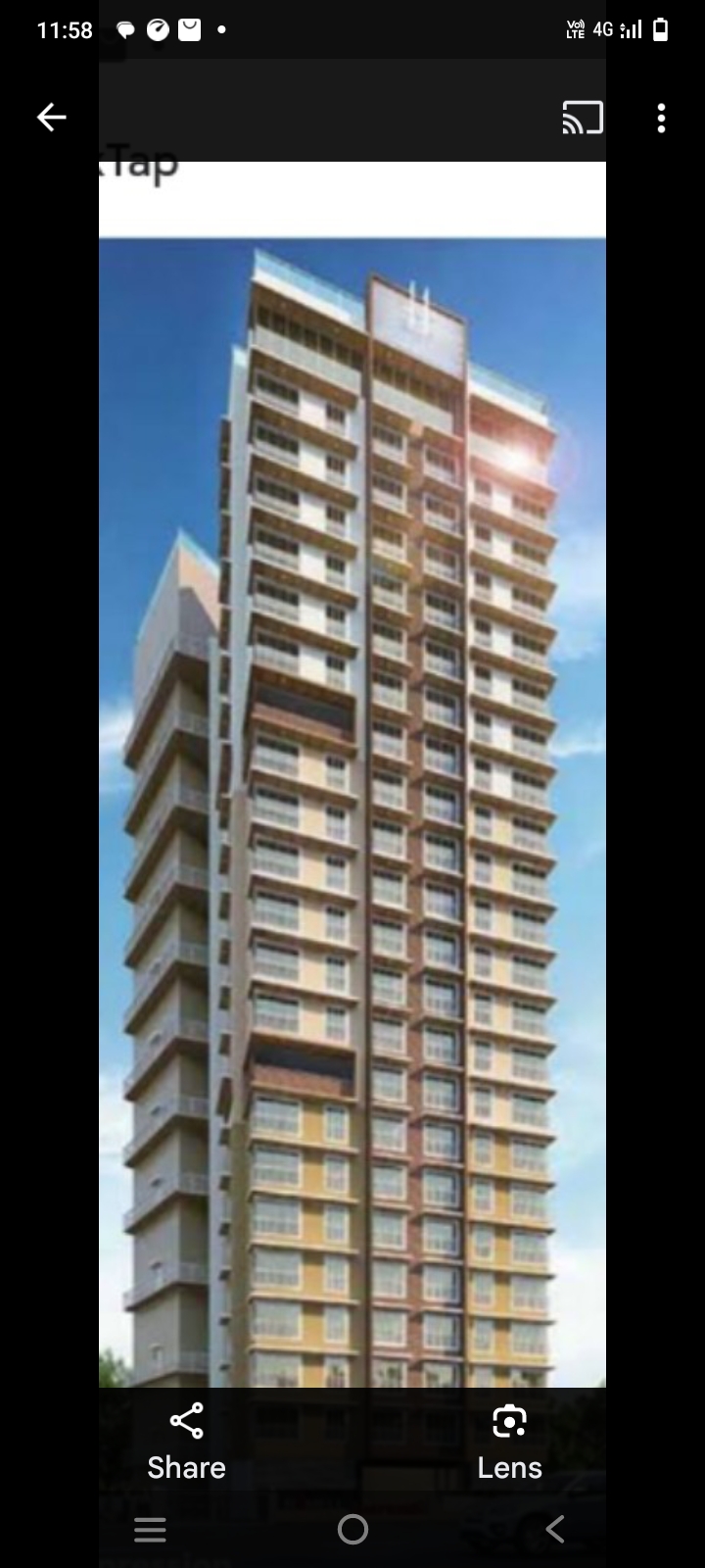 1 BHK Apartment For Rent in Gurukrupa Marina Enclave