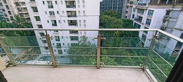 Balcony in 4 BHK Apartment at Khar West – for Rent