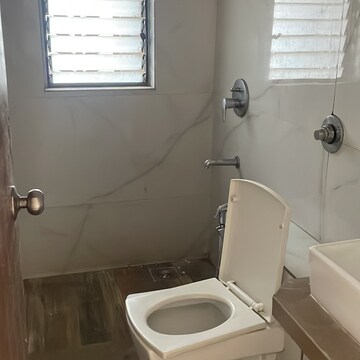 Bathroom in 2 BHK Apartment at Tapovan CHS Bhandup, Nahur – for Rent