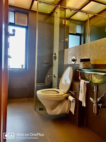 Bathroom in 3.5 BHK Apartment at Bandra West – for Rent