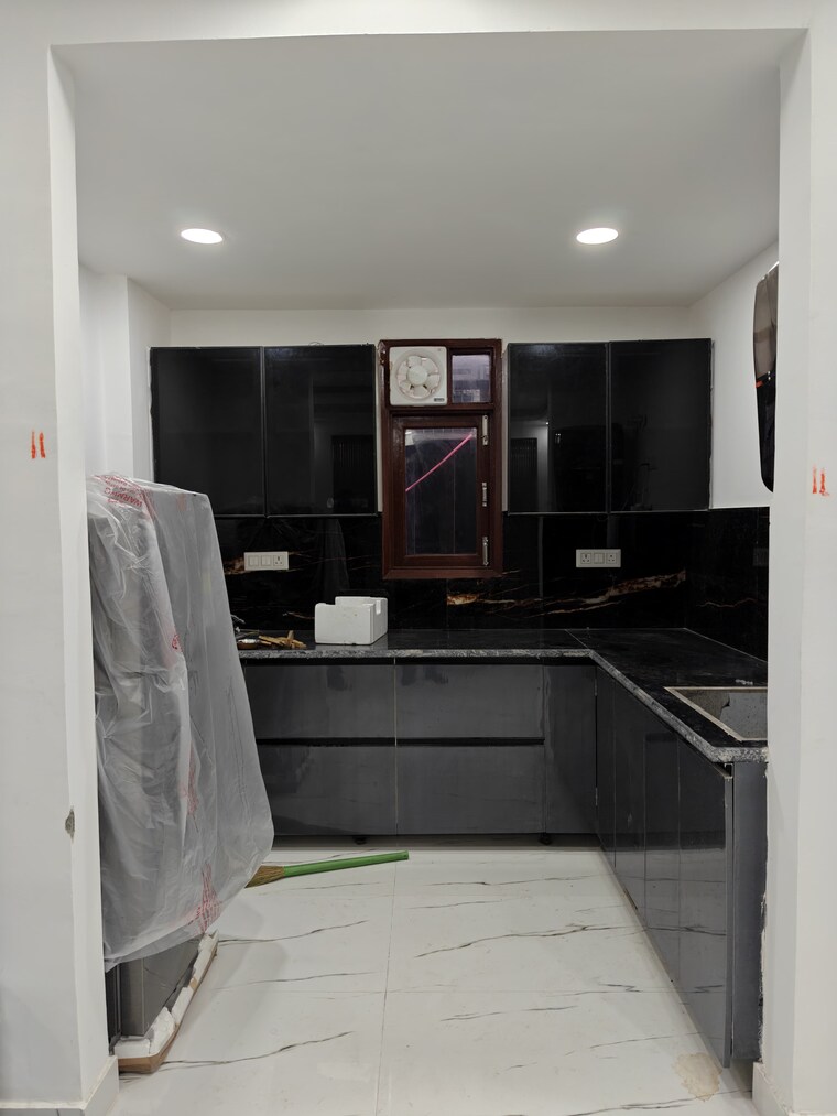 Kitchen, chattarpur 1 Bedroom 450 Sq.Ft. Builder Floor In Chattarpur Delhi 9185401