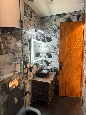 Attached Bathroom in 1 BHK Penthouse at Chattarpur – for Rent