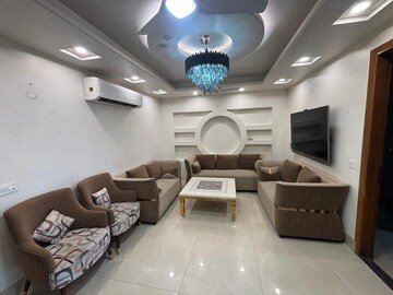Living Room in 1 BHK Penthouse at Chattarpur – for Rent