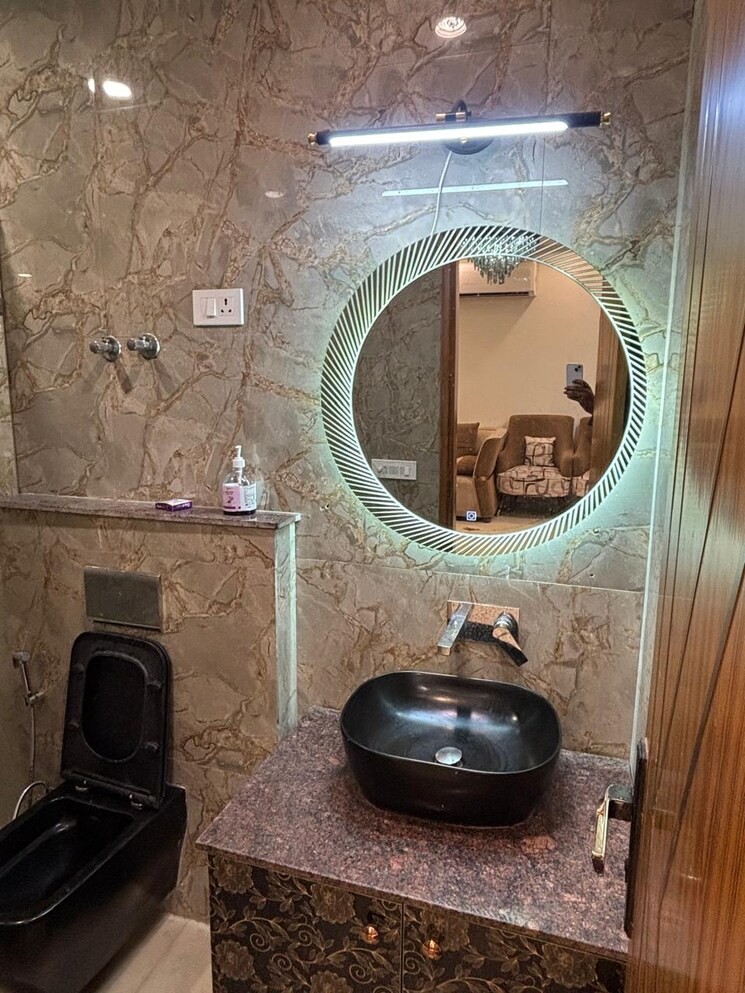 Bathroom, chattarpur 1 Bedroom 1800 Sq.Ft. Penthouse In Chattarpur Delhi 9185409