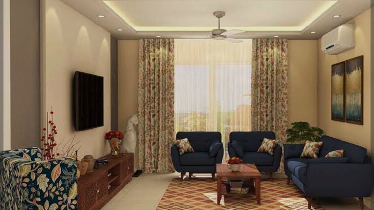 Living Room, aradhana-chs-girgaon 3 Bedroom 1050 Sq.Ft. Independent House In Girgaon Mumbai 9185405