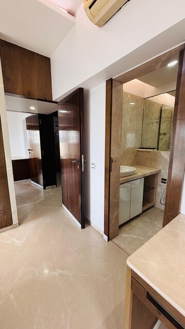 Bathroom in 2 BHK Apartment at Krishnamai Apartments, Worli – for Rent