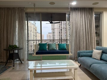 Bedroom in 4 BHK Apartment at Hiranandani Royce, Ghodbunder Road – for Rent