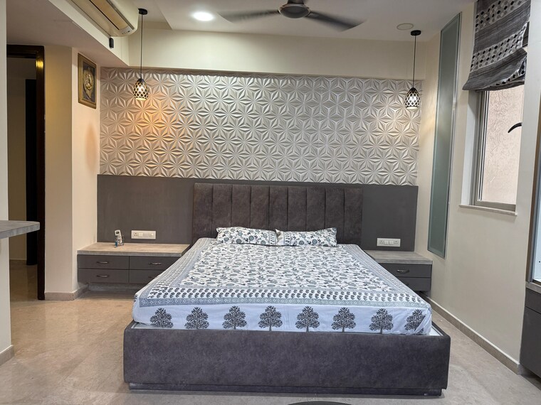 Bedroom, hiranandani-royce 4 Bedroom 2020 Sq.Ft. Apartment In Ghodbunder Road Thane 9185424