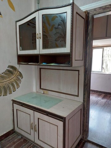 Kitchen in 1 RK Apartment at Adarsh Nagar Society, Worli – for Rent