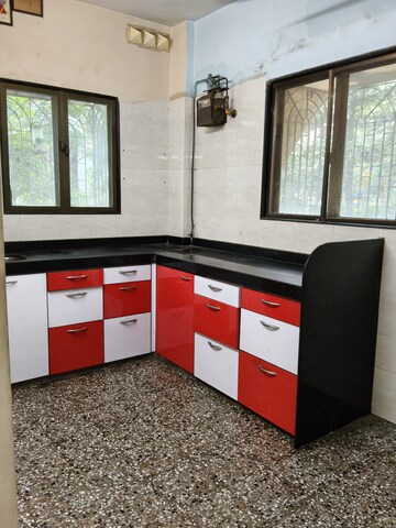 Kitchen in 1 BHK Apartment at Krishna Galaxy Santacruz, Santacruz East – for Rent