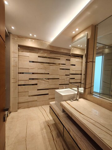 Staircase in 4 BHK Builder Floor at Boutique Residential Apartments N-136, Panchsheel Park – for Rent