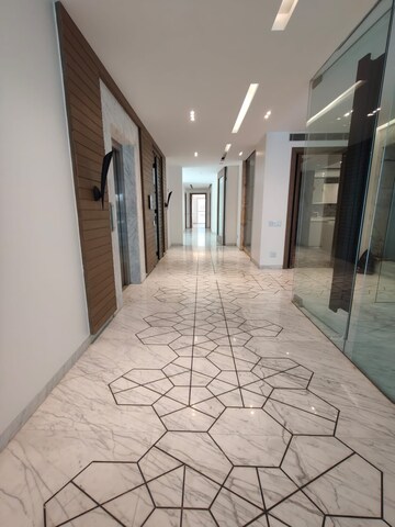 Building Lobby in 4 BHK Builder Floor at Boutique Residential Apartments N-136, Panchsheel Park – for Rent