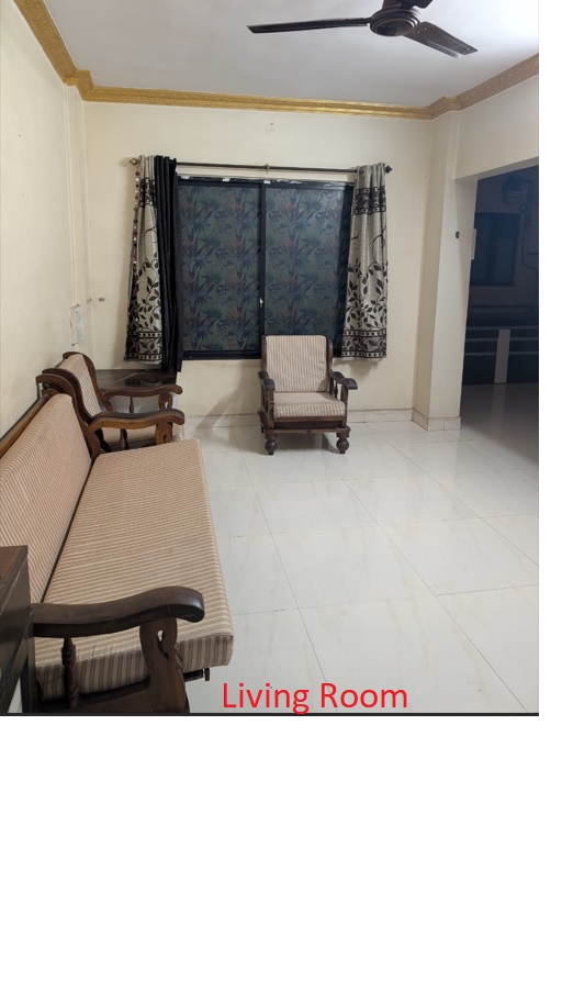 1 BHK + Pooja Room Apartment For Rent in Vishal Srushti Residency