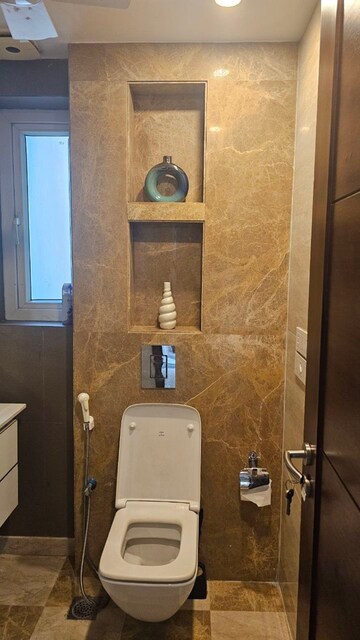 Bathroom in 3 BHK Builder Floor at Boutique Residential Apartments C-253, Defence Colony – for Rent