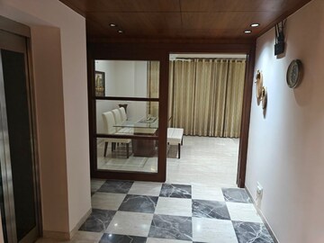 Living Room in 3 BHK Builder Floor at Boutique Residential Apartments C-253, Defence Colony – for Rent
