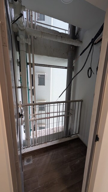 Balcony in 3 BHK Apartment at Kalpataru Immensa, Kolshet Road – for Rent