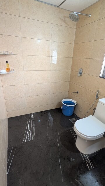 Bathroom in 3 BHK Apartment at Kalpataru Immensa, Kolshet Road – for Rent