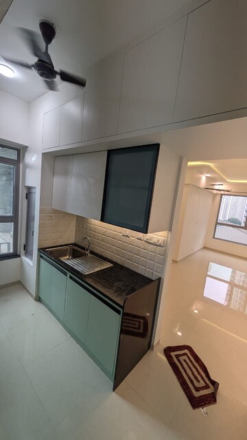 Kitchen in 3 BHK Apartment at Kalpataru Immensa, Kolshet Road – for Rent