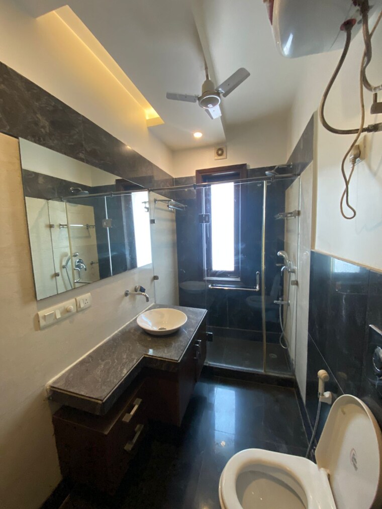 Living Room, uday park 3 Bedroom 217 Sq.Yd. Builder Floor In Uday Park Delhi 9185456