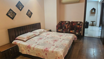 Bedroom in 3 BHK Builder Floor at Uday Park – for Rent